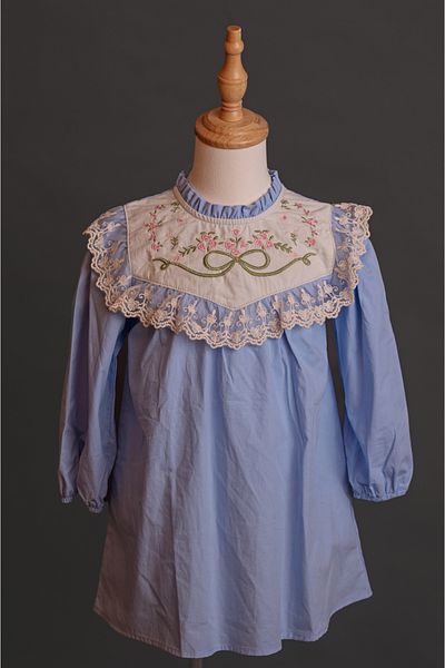 ARA Atelier Rochita din bumbac Roses brodata