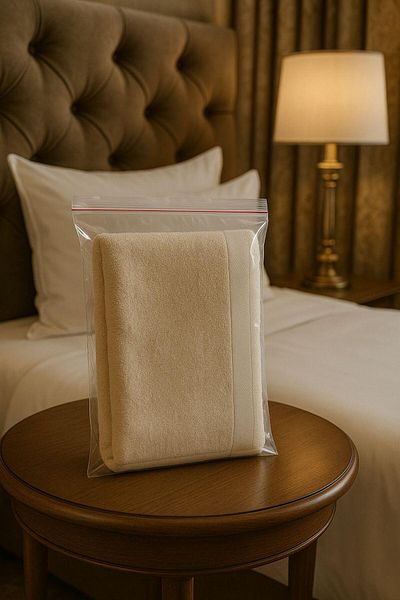 SAPPHIRE Premium White Bath Towel – 70x140 cm – Ultra Soft & Absorbent Cotton
