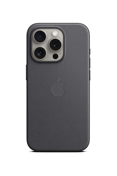 Apple iPhone 15 Pro Max FineWoven Case with MagSafe - Black