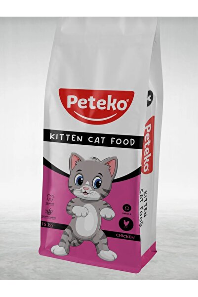 PetEko TAVUKLU YAVRU KEDİ MAMASI 15 KG