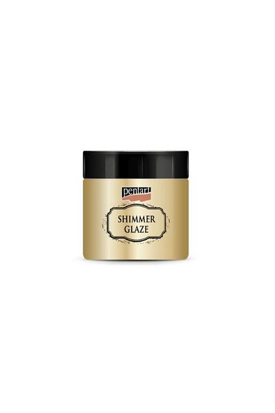 Pentart Shimmer Glaze Paste Gold - 150ml