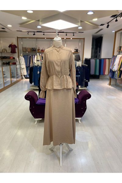 SELAM Σετ φούστα Modal Gathered Waist 091