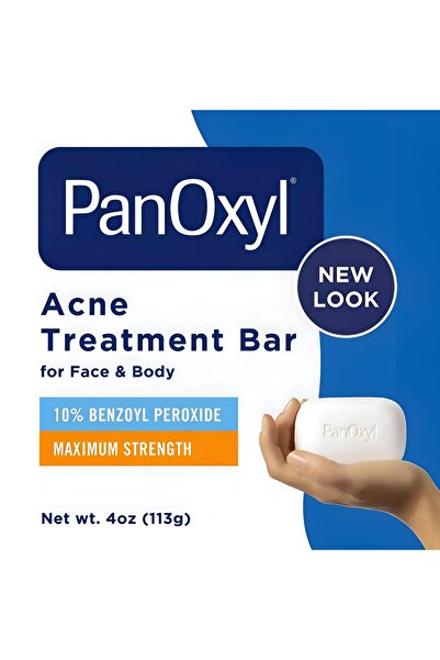 panoxyl بانوكسيل 10٪ بنزويل بيروكسيد حب الشباب تطهير الوجه بار - 4oz #أكثر مب...