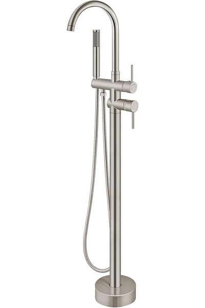 Almiftah Aolemi Floor Mount Bathtub Faucet Freestanding Tub Filler Standing High Flow Shower Faucets Shower M