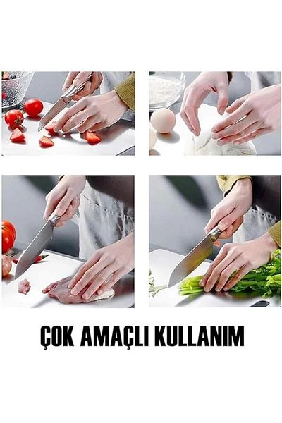 NZM TİCARET Steel Cutting Board Stainless Steel 304 Quality Metal Cutting Board Hygienic and Durable Easy