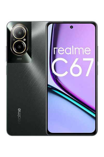 realme C67 Dual SIM Black Rock 6GB RAM 128GB 4G - Middle East Version