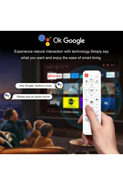 h96max M1plus 8k Android 14.0 Tv Box 4gb 32gb Air Mouse Wifi6 Bt 5.4 Ethernet Sesli Komut Rk3528