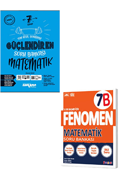 Evrensel İletişim Yayınları 7.Sınıf Ankara Güçlendiren Matematik Soru Bankası...