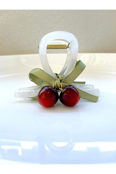 Twinssis Accessories مشبك موديل الكرز المعلق