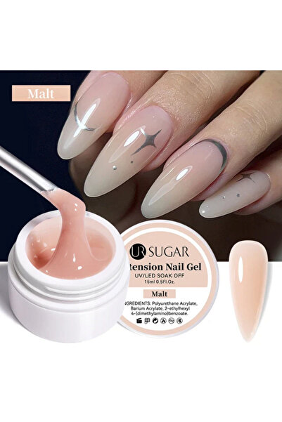 Born Pretty UR Sugar Malt Extension Nail Gel /Malt Protez Tırnak Jeli-15gr
