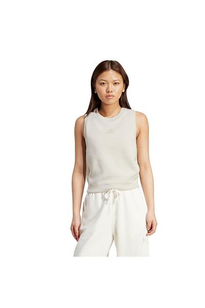 adidas Beige Women's Tank Top W All Szn Sl Tk Jv9867