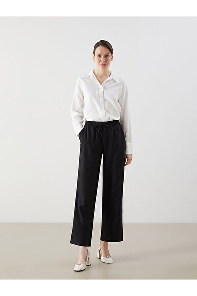 LC Waikiki Özmarka New Season Elastic Waist Women's Trousers