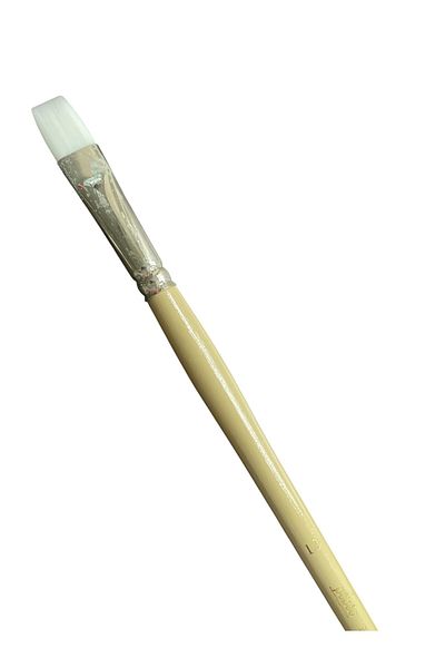 Pebeo 960-B Long Handle Acrylic and Oil Paint Brush No:12