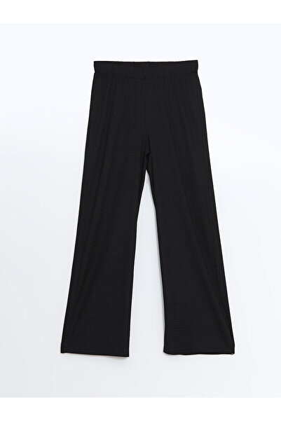 LC Waikiki Elastic Waist Textured Women's Trousers