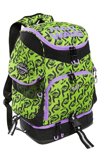 Mad Wave حقيبة ظهر Mad Team باللون الأحمر 45LT