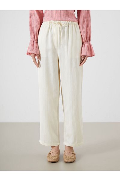 LC Waikiki Women's Trousers with Elastic Waist