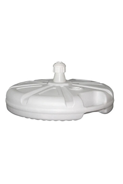 POMSTORE Gölgelik Plaj Bahçe Şemsiyelere Uyumlu Şemsiye Altlığı 20 Litre (BEYAZ)