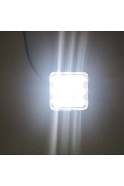 BGRJ Automotive Strobe LED projector, Off Road, 2 functions, 27W, 9 LED