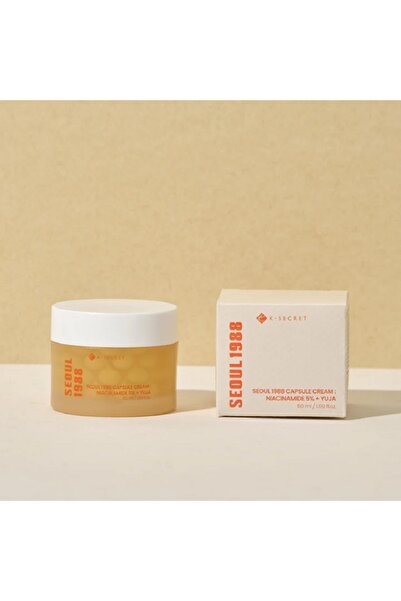 KSECRET كريم كبسولة سيول 1988: نياسيناميد 5% + يوجا - 50 مل