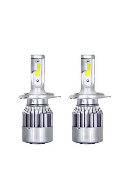BGRJ Automotive H4 C6 LED bulbs, 6500k, 3800 lumens