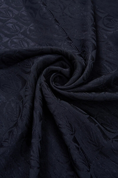 Valentino Orlandi Alia, Jacquard Lyocell Shawl - Μοτίβο σκακιέρας - 02 - Navy...