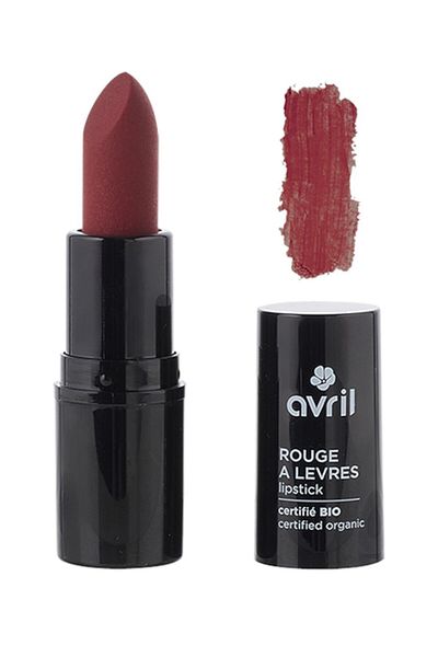 Avril Lipstick with hyaluronic acid Framboise, Strawberry Red -