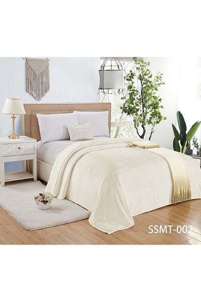 Generic 1 Piece Soft Polyester Bed Blanket - Large Size 200*220 cm