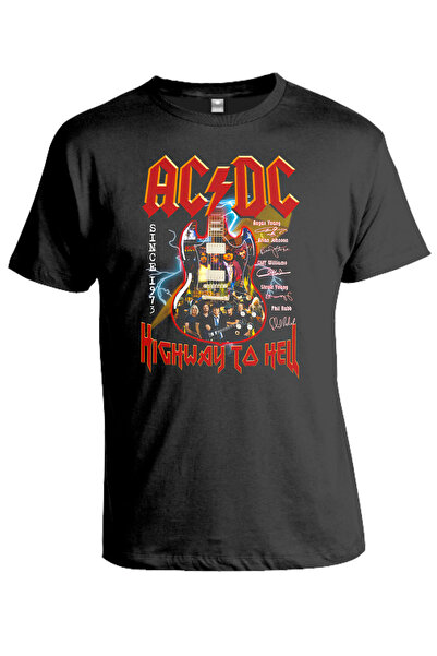 OEM Tricou personalizat, AC/DC, negru