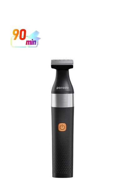 porodo ماكينة حلاقة اللحية ثنائية الشفرة من لايف ستايل بسعة بطارية 600 مللي أمبير في الساعة، وقت عمل 90 دقيقة، 130 دقيقة