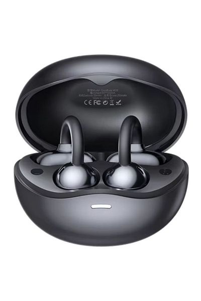 REDz Accessories Căști Bluetooth REMAX W29 CozyBuds, capacitate 250mAh, clipsabile, negre