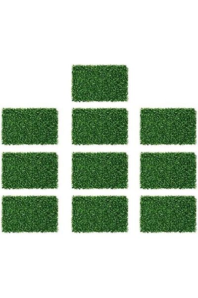 genric FFD Pack of 10 Artificial Wall Grass Artificial Wall Fence Green Privacy Fence For Indoor Outdoor