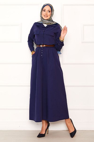 EBRUTESETTÜR Double Suit with Pocket Detail Skirt