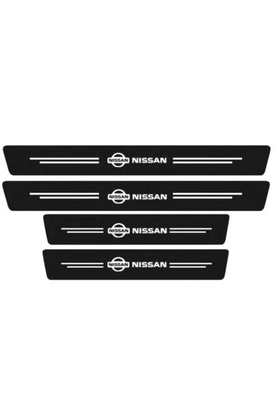 MAF Set 4 autocolante antizgârieturi din fibră de carbon pentru praguri Nissan