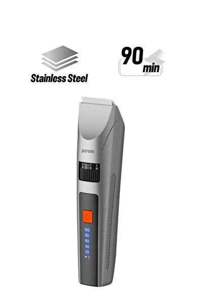 porodo ماكينة قص الشعر اللاسلكية من لايف ستايل مع مجموعة العناية المتكاملة