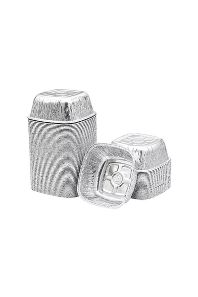 Mçb Group Alüminyum Aşure Tatlı Kasesi Sütlaç Kabı Tatlı Kase Aliminyum 50 Adet