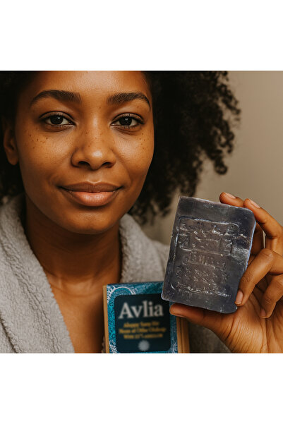 Avlia (5 Adet) - %50 Defne Yağlı Halep Sabunu – El Yapımı, Zeytinyağlı, Katkı...