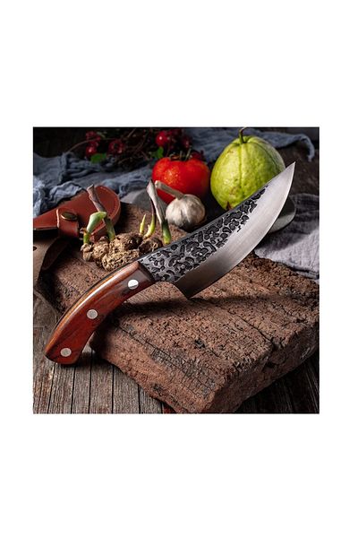 Globalport Retail Professional Universal knife, forged blade, Full Tang, 245mm, sheath included