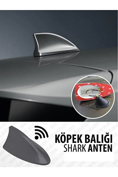 Shurima Marketing Tüm Araçlara Uyumlu Oto Balık Sırtı Elektrikli Anten Elektr...