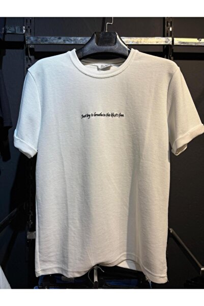 Q45collection Basic Knitted Men's T-Shirt