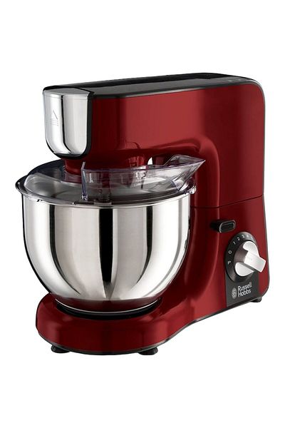 RUSSELL HOBBS Food Processor Desire 23480-56, 1000 W, 8 speeds + Pulse, 5L Bowl, Red