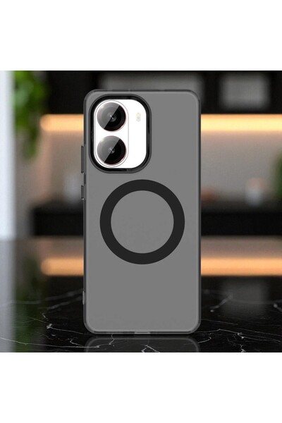 Hatreds Xiaomi Poco X7 Pro Kılıf Magsafe Destekli Şeffaf Telefon Kılıfı – Dar...