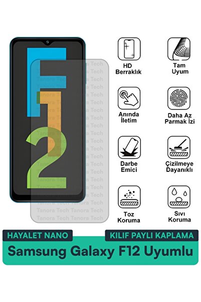 Milat Tech حافظة سامسونج جالاكسي F12 جيست نانو متوافقة مع طبقة حماية الشاشة م...