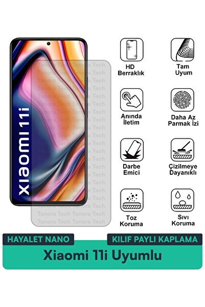 Milat Tech غطاء حماية شاشة متوافق مع هاتف Xiaomi 11i Ghost Nano مقاوم للخدوش ...