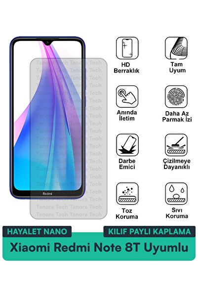 Milat Tech Xiaomi Redmi Note 8t Ghost Nano Case Compatible Screen Protection ...