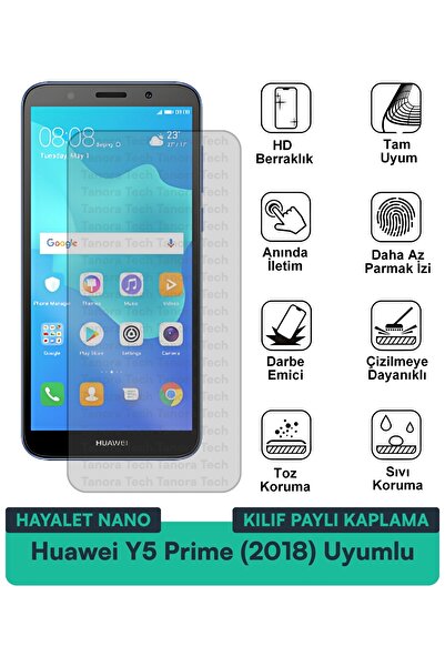 Milat Tech حافظة هواوي Y5 برايم (2018) هايلايت نانو متوافقة مع طبقة حماية الش...