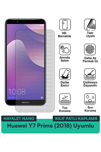 Milat Tech حافظة هواوي Y7 برايم (2018) هايلايت نانو متوافقة مع طبقة حماية الش...