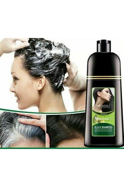 Mokeru Professional Hair Dye Shampoo Noni Black 500ml