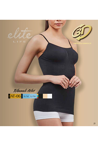 BENALİ Elite Li̇fe Ribbed Undershirt Economic Package (3 Pcs)