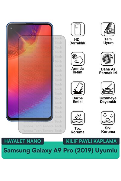 Milat Tech حافظة سامسونج جالاكسي A9 برو (2019) هايلايت نانو متوافقة مع طبقة ح...