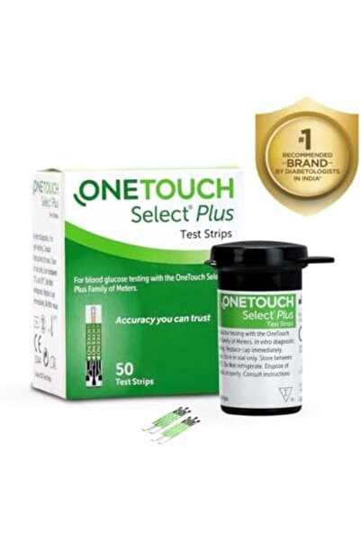 onetouch شرائط اختبار Select Plus (50 شريطًا)